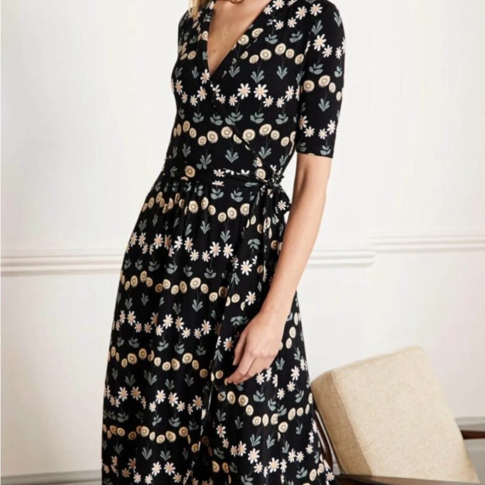 Boden Jersey Wrap Dress